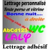 Texte personnalisé