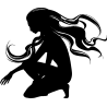 femme chevelure