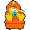 Bart simpsons fesses
