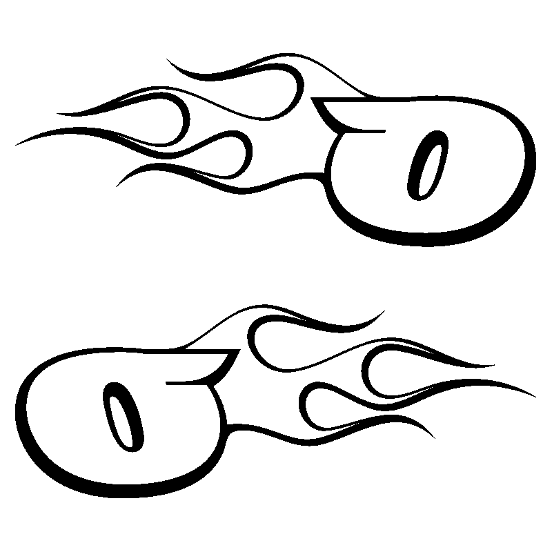 deco flaming 40