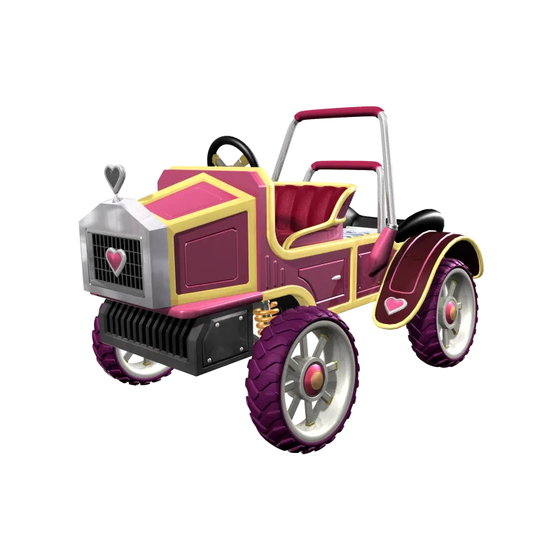Vehicule mario kart waluigi