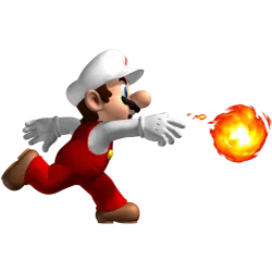 Mario debout