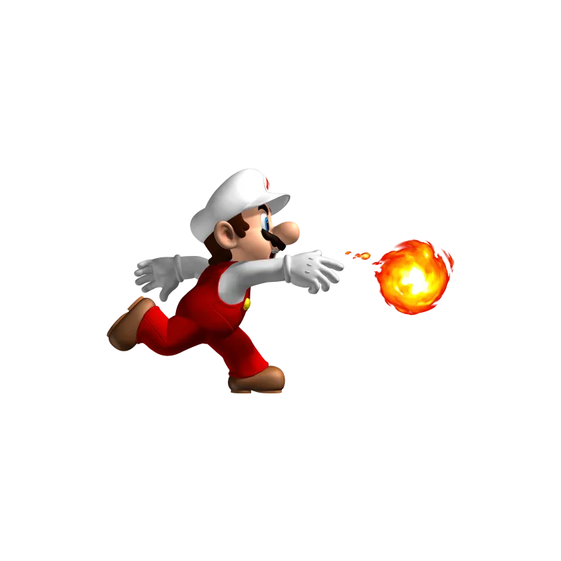 Mario debout