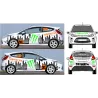 Ken Block kit deco vehicule foncé
