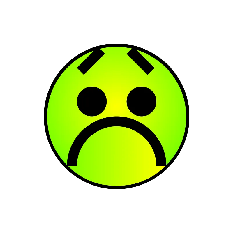 Smiley colère