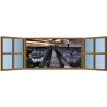 Trompe l'oeil Fenêtre Lac