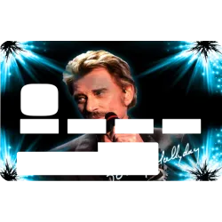 Skin CB Johnny Halliday Noir et Blanc