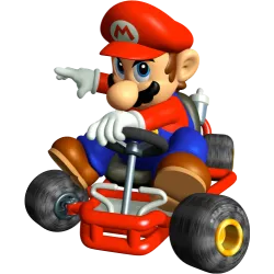 Waluigi moto cross
