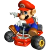 Waluigi moto cross