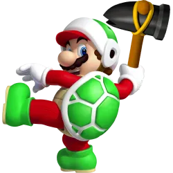 Mario carapace verte