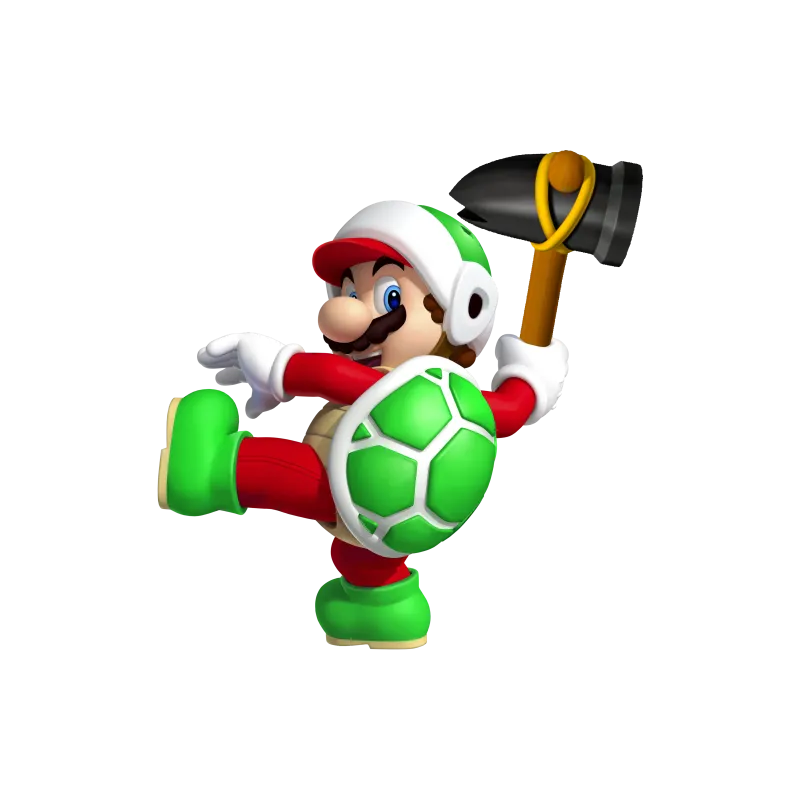 Mario carapace verte