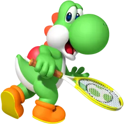 Toad et Yoshi bleu