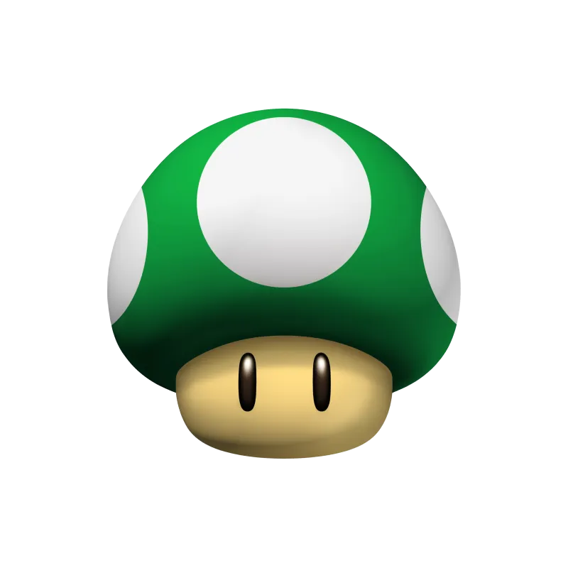 Tête Toad rouge