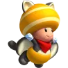 Tête Toad jaune