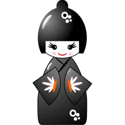 Kokeshi rouge