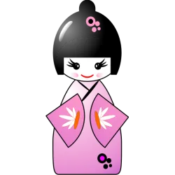 Kokeshi verte