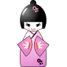 Kokeshi verte
