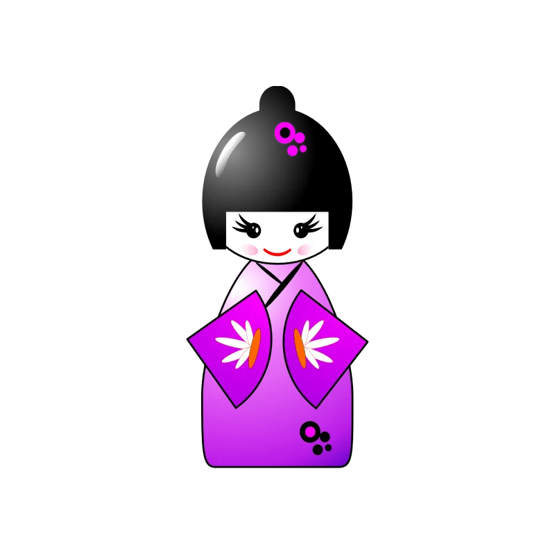 Kokeshi rose