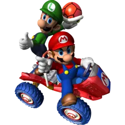 Mario et Luigi kart