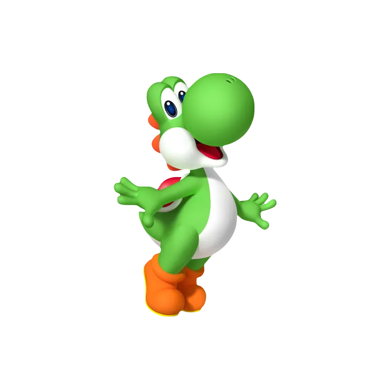 Mario sur Yoshi