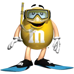 M&m's jaune