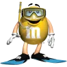 M&m's jaune