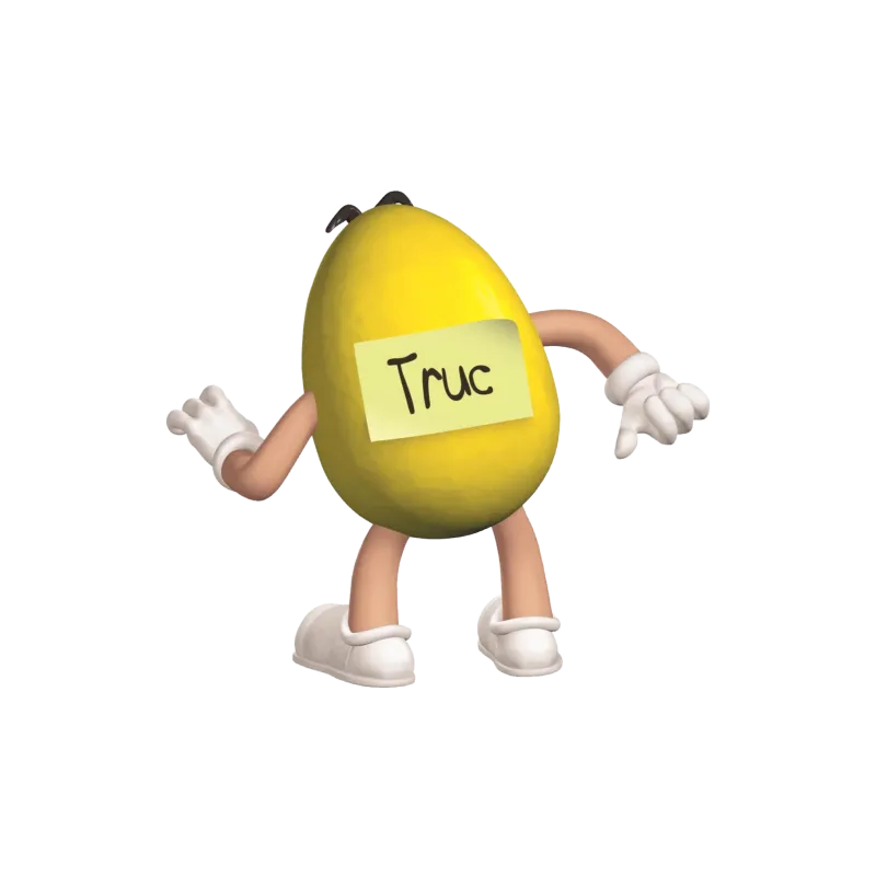 M&m's jaune plongée