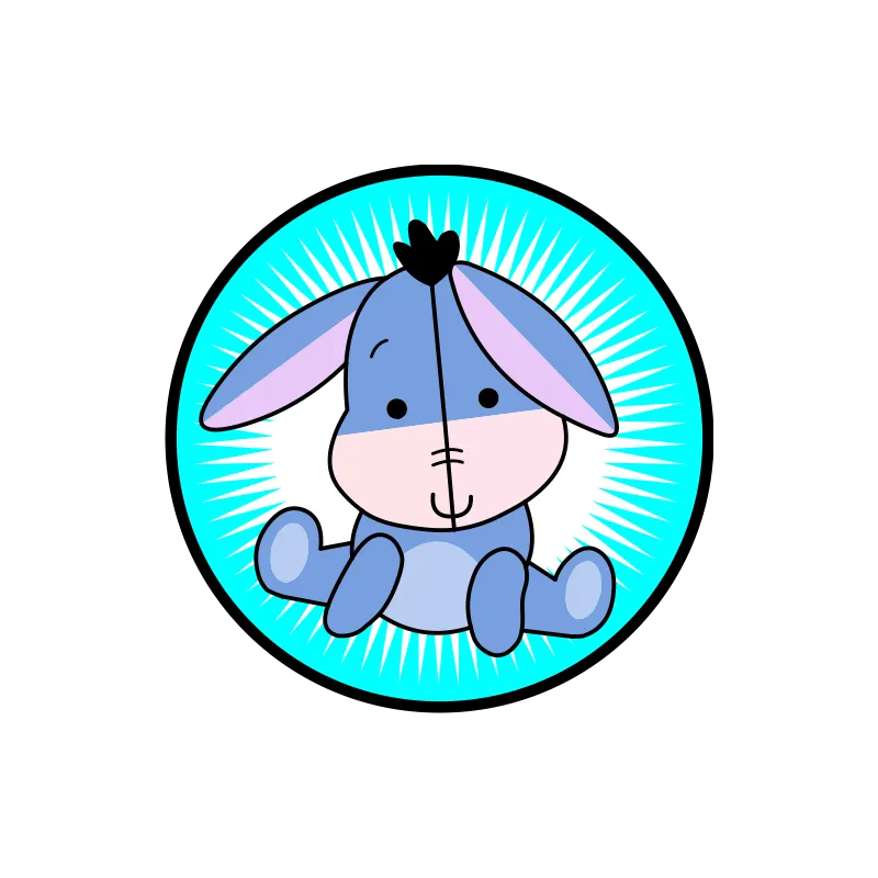 Bébé Winnie l'ourson rond