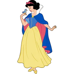 Blanche Neige cape