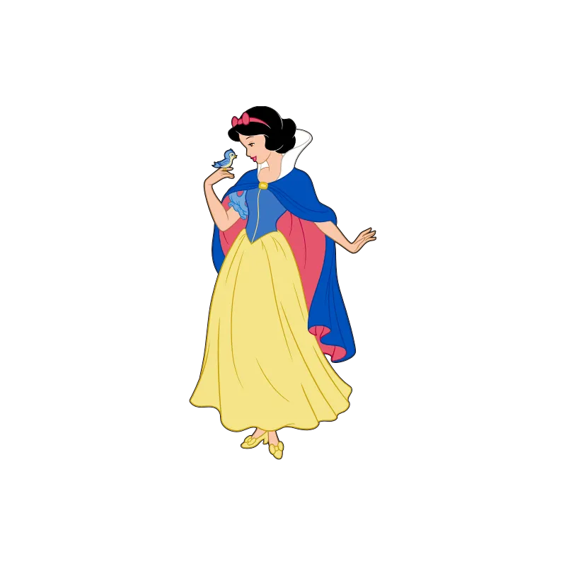 Blanche Neige cape