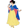 Blanche Neige cape