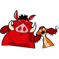 Pumba et Timon lien