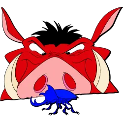 Pumba et Timon ver