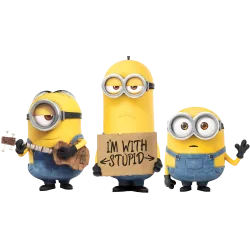Déco Minion fesse