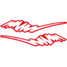 Flaming noir blanc