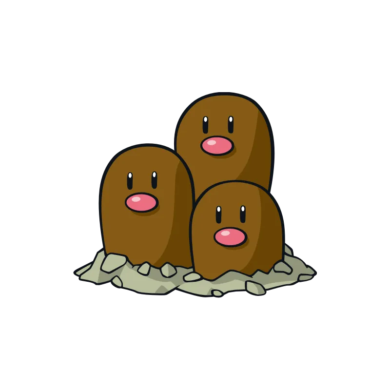 Taupiqueur pokemon 050