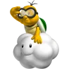 Lakitu vert nuage
