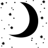 Lune arabesque