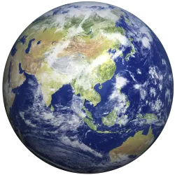 Terre vue Europe