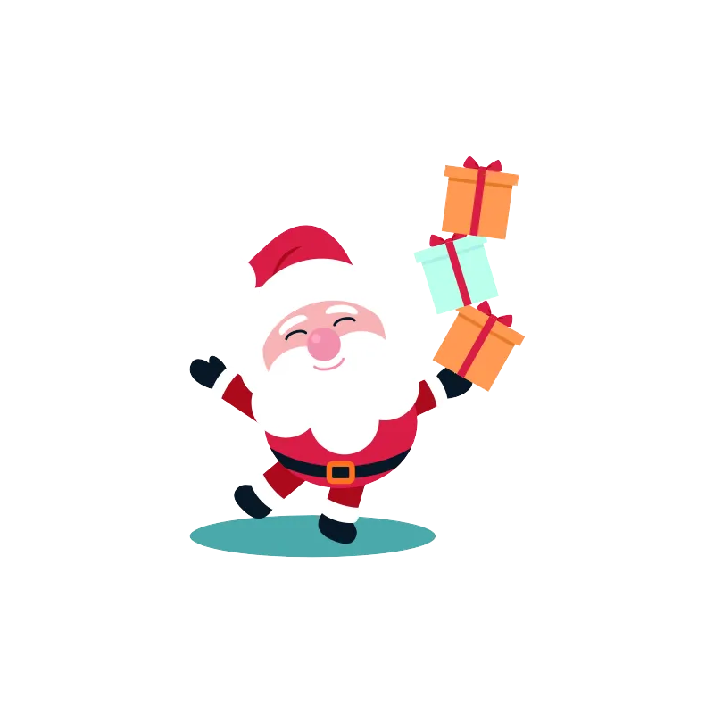 Rennes de Noël