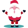 Père Noël et cadeaux