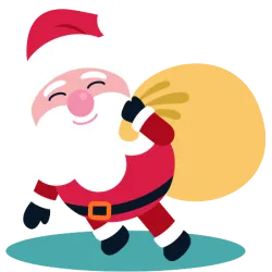 Père Noël joyeux