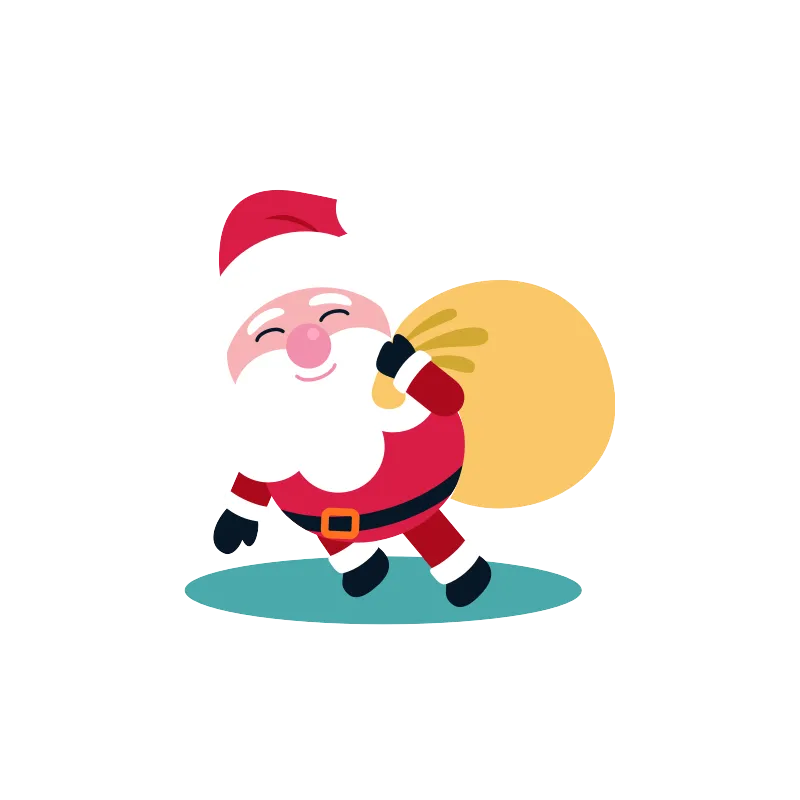 Père Noël joyeux