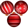 Père Noël et rennes rigolo