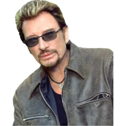 Johnny Hallyday drapeau belge
