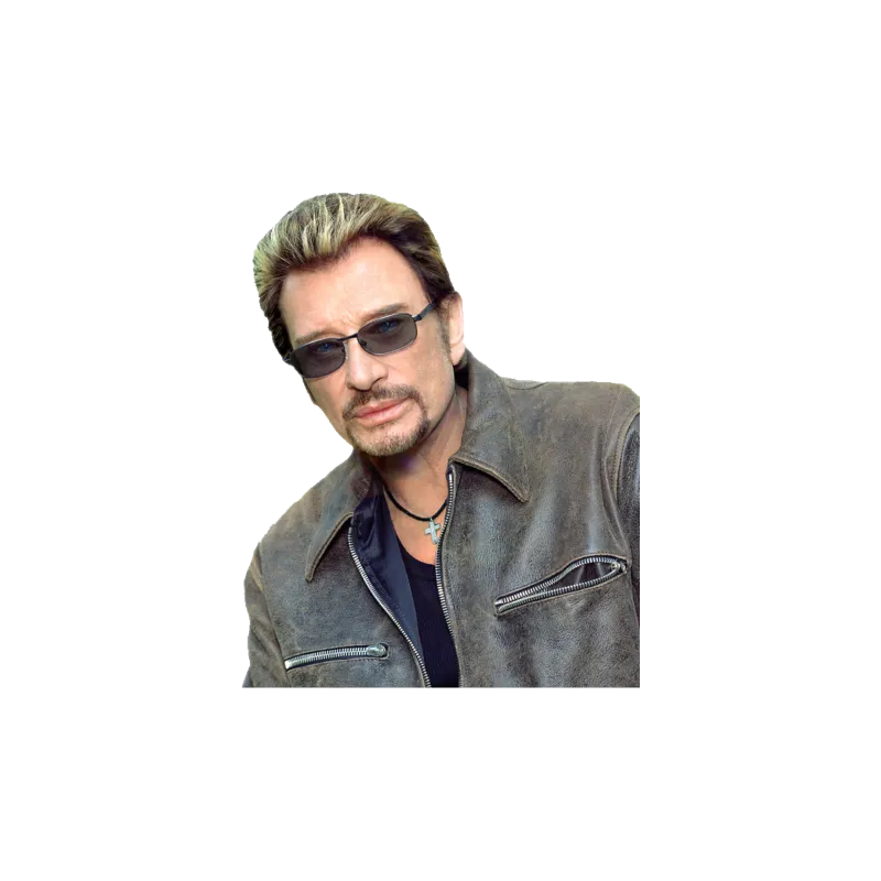 Johnny Hallyday drapeau belge