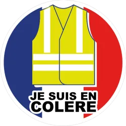 Sticker et autocollant macron demission