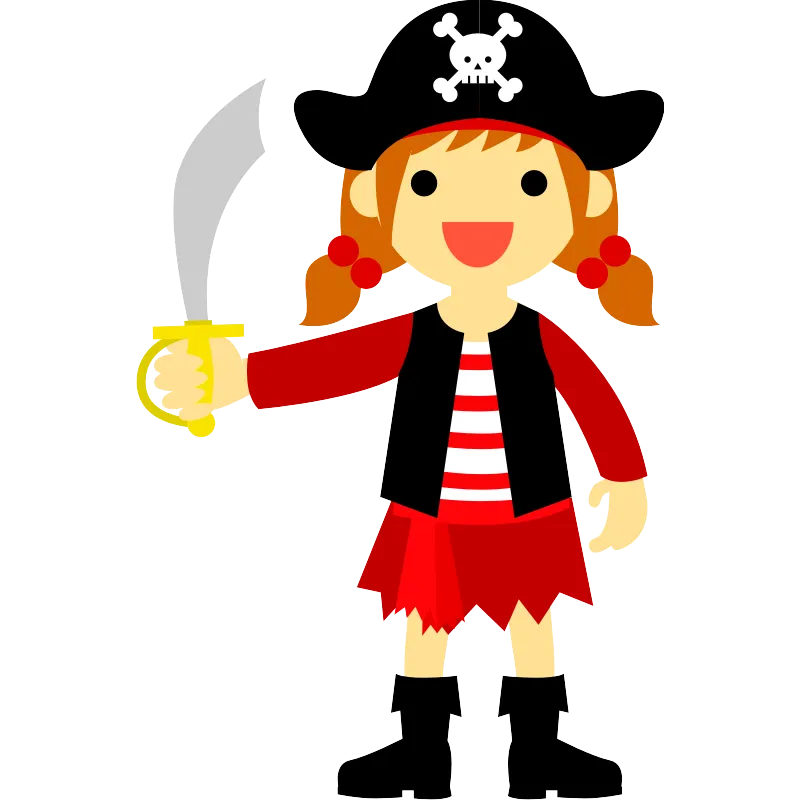 Autocollant Pirate Bébé