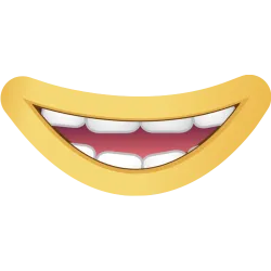 Autocollant Bouche Minions