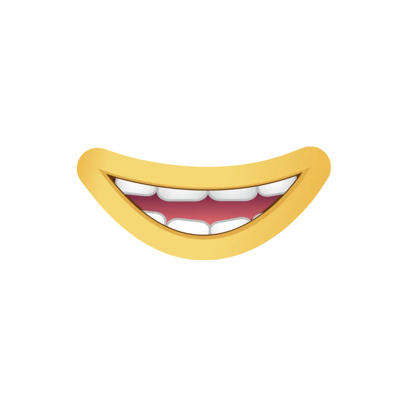 Autocollant Bouche Minions